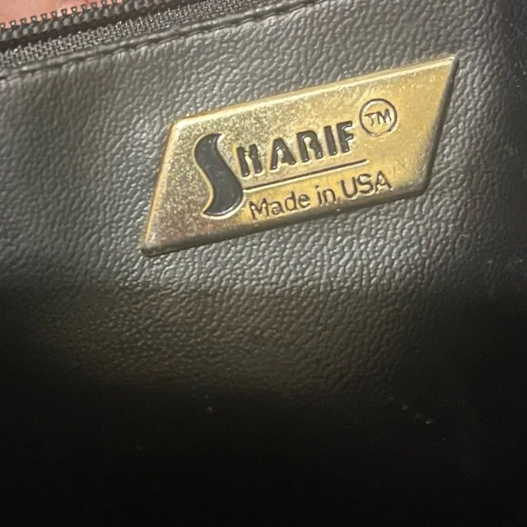 Sharif Multicolor Leather Patchwork Shoulder Bag - Picture 6 of 9